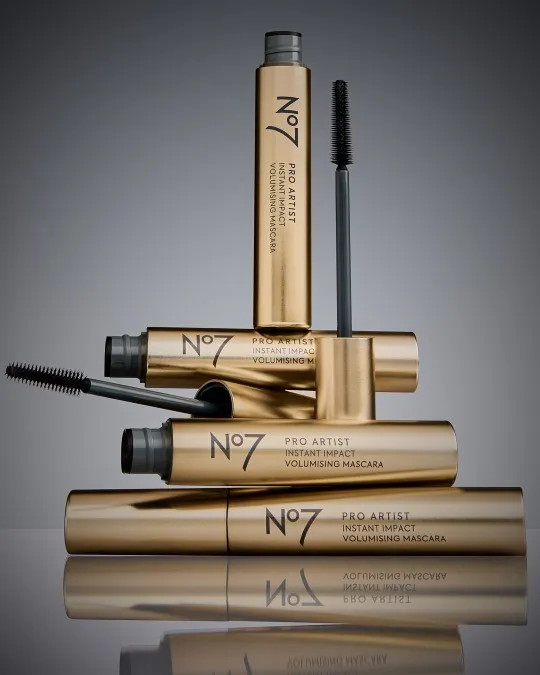 Commercial cosmetics photography for a beauty brand campaign.